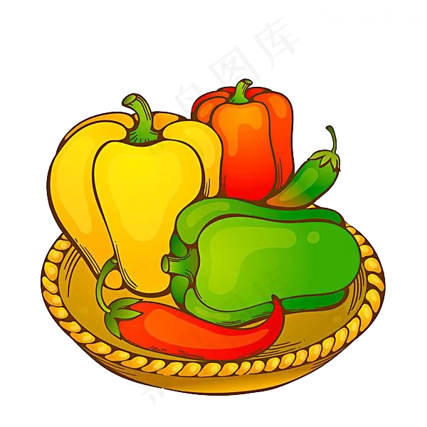 16卡通青椒psd模版下载