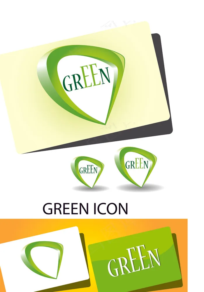 简洁时尚创意卡片矢量素材eps,ai矢量模版下载