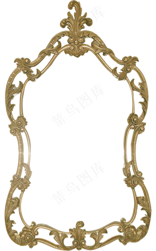 欧式古典复古边框相框PNG素材