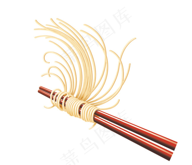 手擀面拌面PSD分层模板psd模版下载