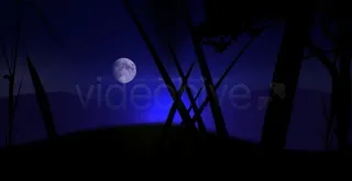 月亮AE工程文件LED素材