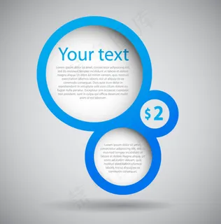 精美镂空对话框04—矢量素材