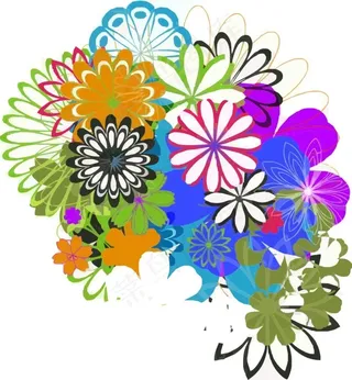 花纹背景矢量素材