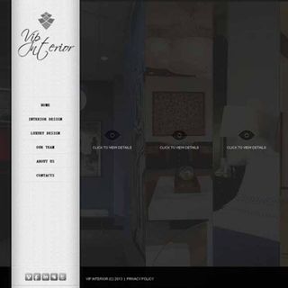 室内装修设计CSS3模板
