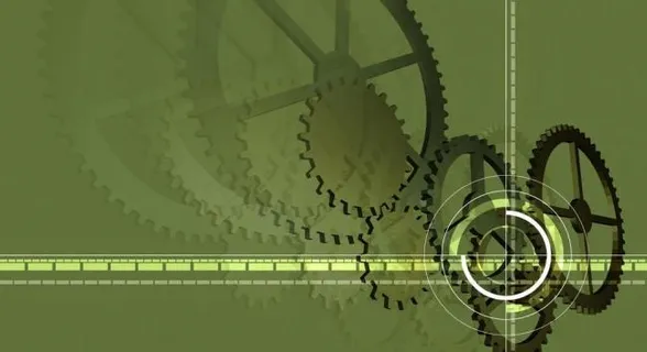 展板背景 齿轮 （分层高清）图片