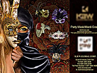 舞会面具海报图片