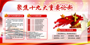 喜迎十九大共筑中国梦党建文化宣传展...