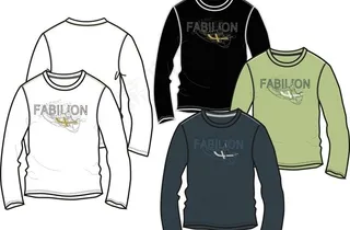 男装长袖t恤款式图片