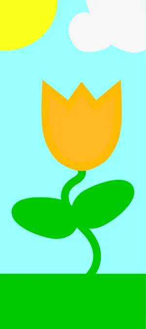 简单的春天的景象