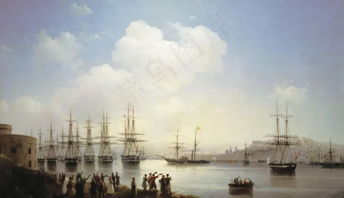 俄舰队在塞瓦斯托波尔图片