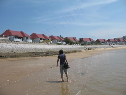 石狮黄金海岸图片