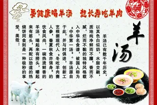 羊汤背景图片