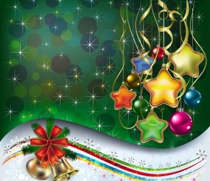 美丽的圣诞节装饰元素04矢量