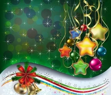 美丽的圣诞节装饰元素04矢量