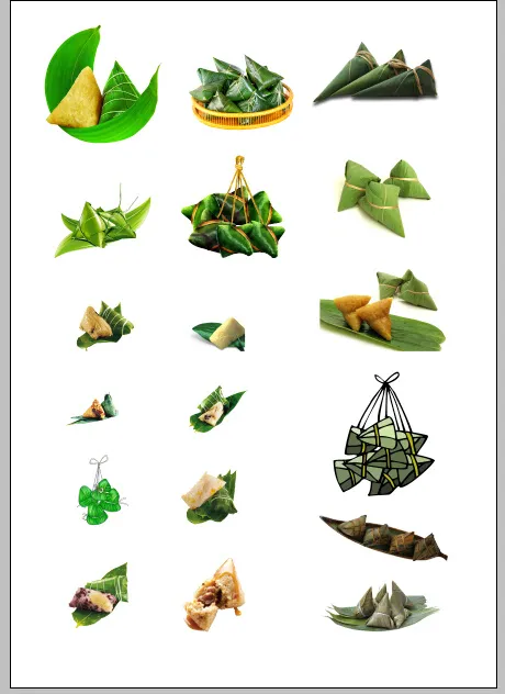 端午节粽子素材psd模版下载
