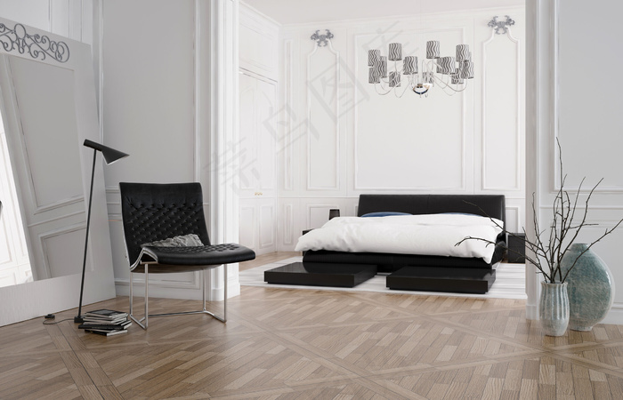 现代简约卧室设计