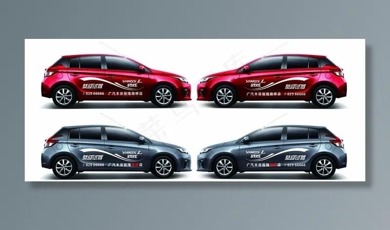 车贴cdr矢量模版下载