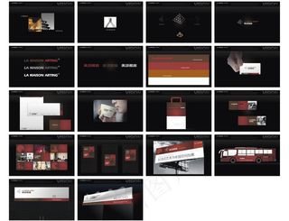 房地产装饰装潢vi提案图片