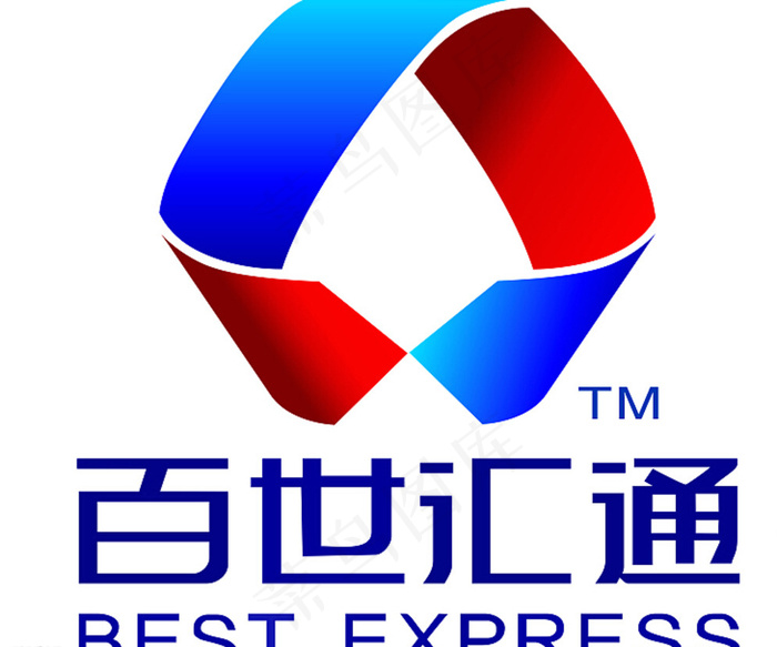百世汇通logo标志.cdr图片cdr矢量模版下载