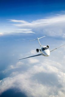 飞行中的飞机图片素材-5