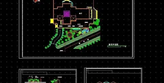 街头绿地设计详图