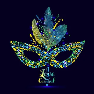 绿色背景矢量图