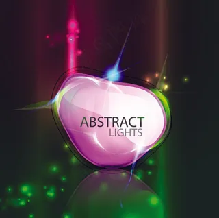 荧光点点反光背景矢量素材