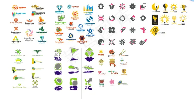 LOGO素材大全cdr矢量模版下载