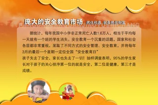 安全教育展板