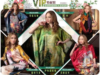 丝巾关联销售模块图片