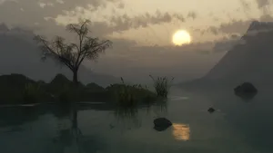 夕阳