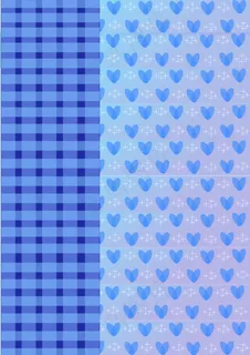 爱心底纹矢量素材