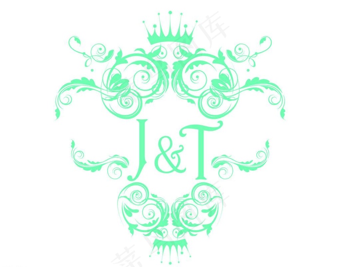 婚礼logo图片psd模版下载