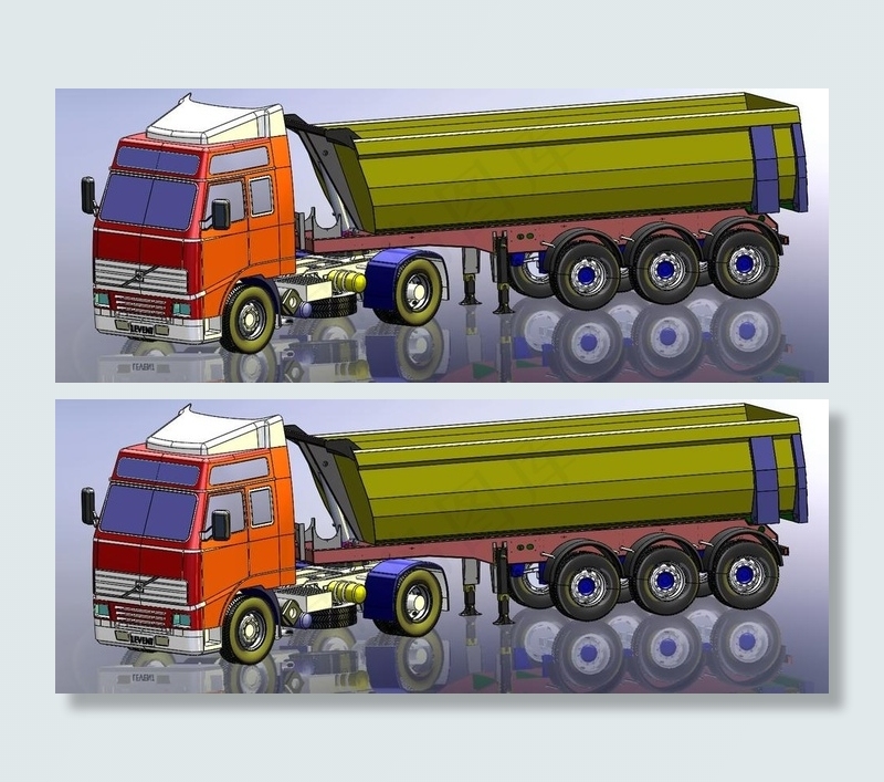 24m3自卸半挂车