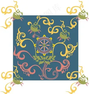 藏式花纹设计