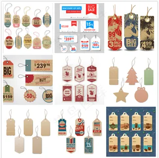 促销吊牌标签