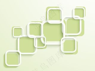 绿色背景矢量图