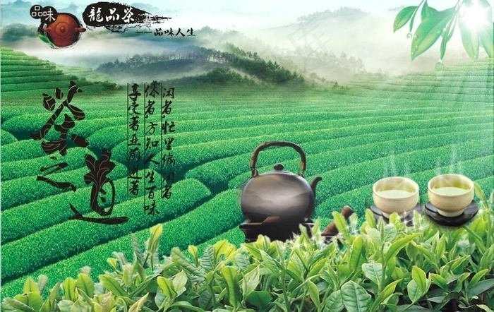 茶之道图片cdr矢量模版下载