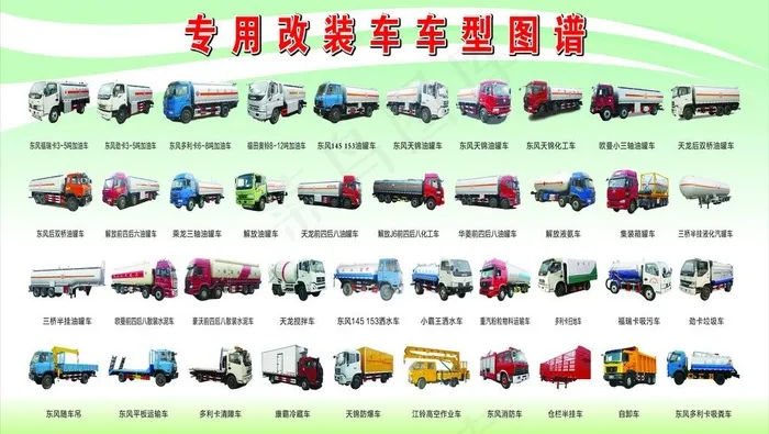 改装车cdr矢量模版下载