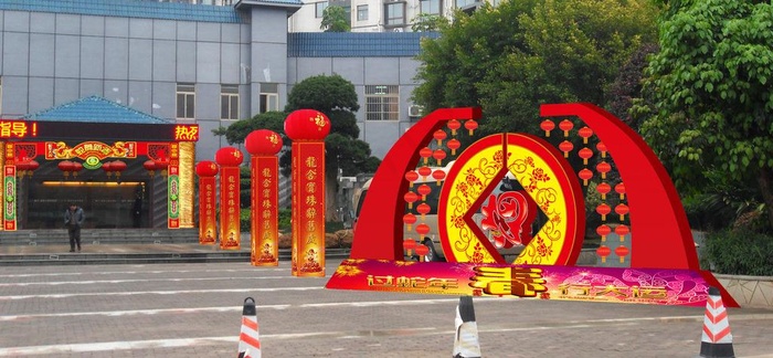 春节布置图片(3648X1896(DPI:96))psd模版下载