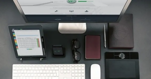 工作桌面电脑背景图PSD素材 工作桌面电脑背景图PSD素材