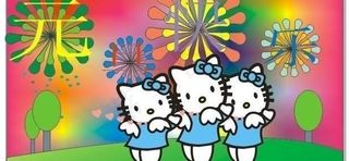 喜气洋洋 小猫咪图片