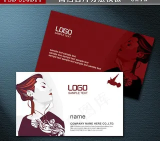 名片设计模板图片