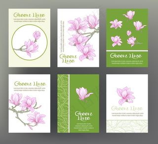 唯美梦幻鲜花花朵花卉花卡