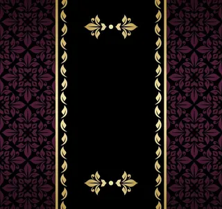 欧式花纹背景图片