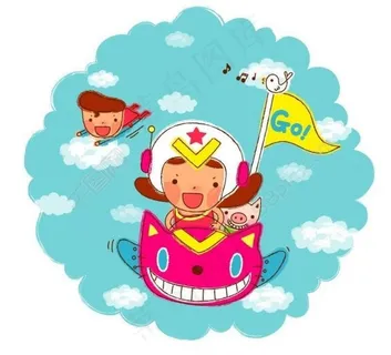 卡通儿童插画图片