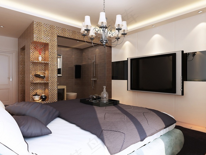 中式客厅装修设计效果图