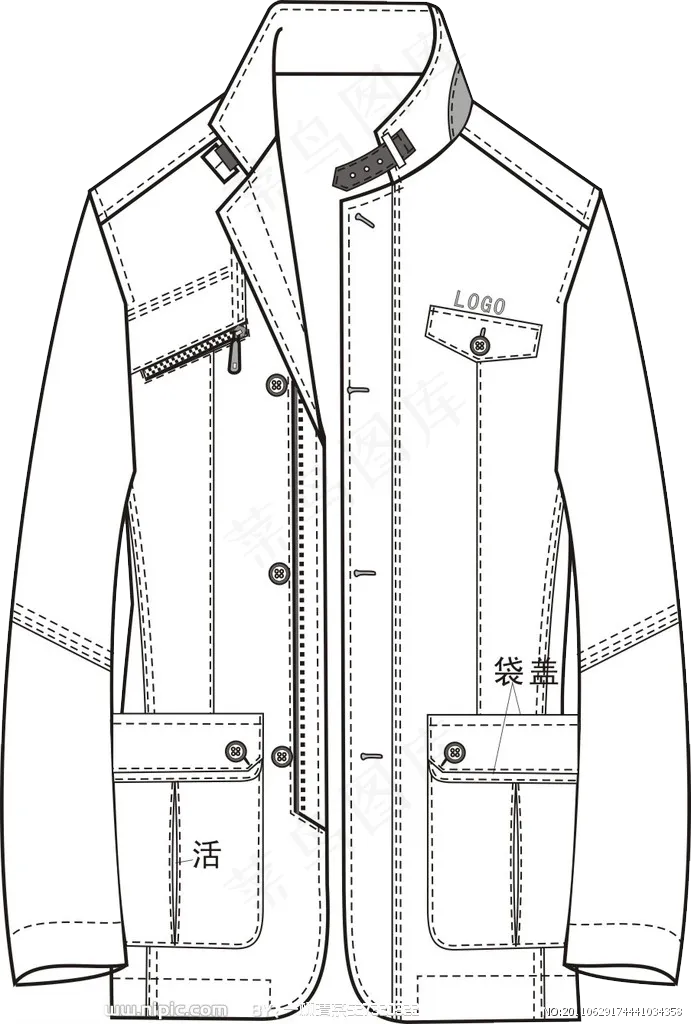 手绘衣服服饰图标衬衫西装png素材