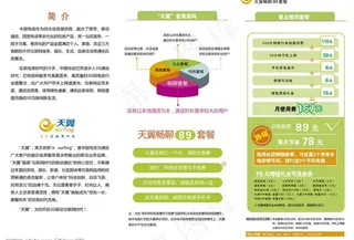 中国电信天翼DM单图片