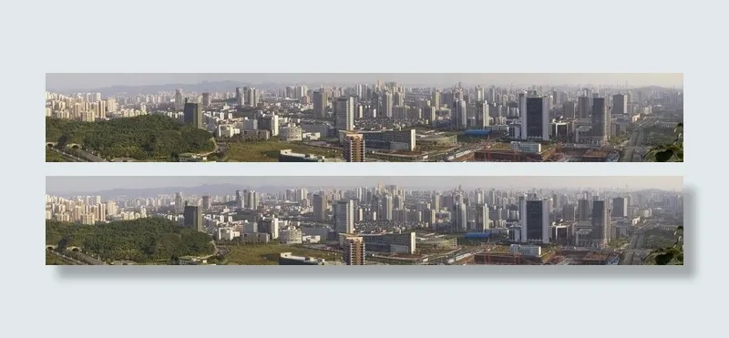 重庆北部新区鸟瞰图图片